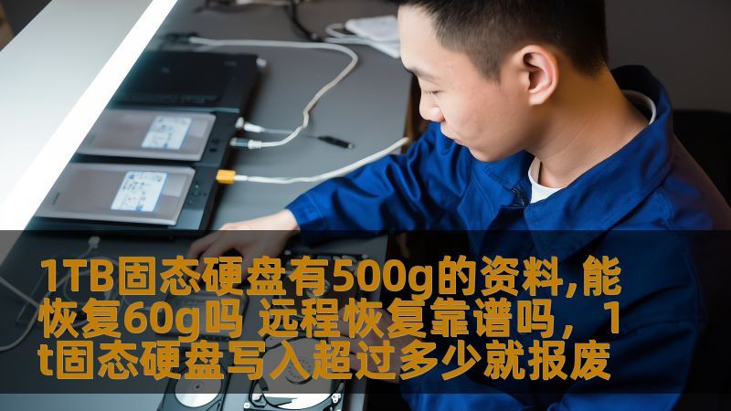 1TB固态硬盘有500g的资料,能恢复60g吗 远程恢复靠谱吗,1t固态硬盘写入超过多少就报废 1TB固态硬盘有500g的资料,能恢复60g吗 远程恢复靠谱吗,1t固态硬盘写入超过多少就报废