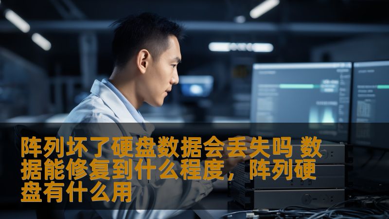 阵列坏了硬盘数据会丢失吗 数据能修复到什么程度，阵列硬盘有什么用