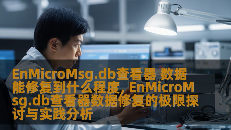 深入探讨EnMicroMsg.db查看器的数据修复能力，分析数据修复的极限及实践案例，助您了解微信数据恢复的有效方法。