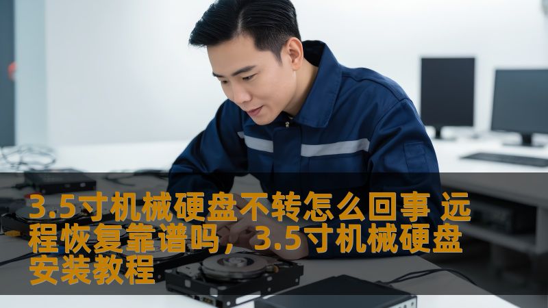 3.5寸机械硬盘不转怎么回事 远程恢复靠谱吗，3.5寸机械硬盘安装教程