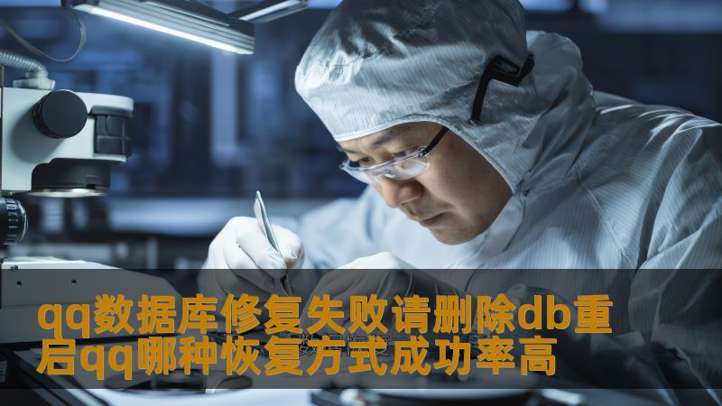 qq数据库修复失败请删除db重启qq哪种恢复方式成功率高