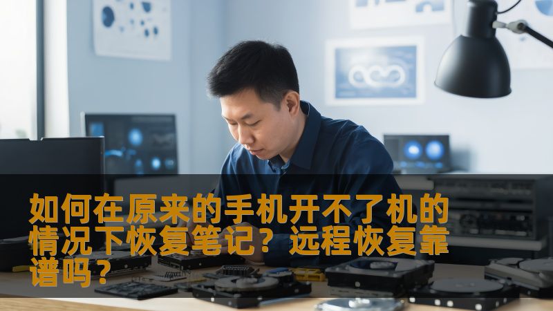 如何在原来的手机开不了机的情况下恢复笔记？远程恢复靠谱吗？