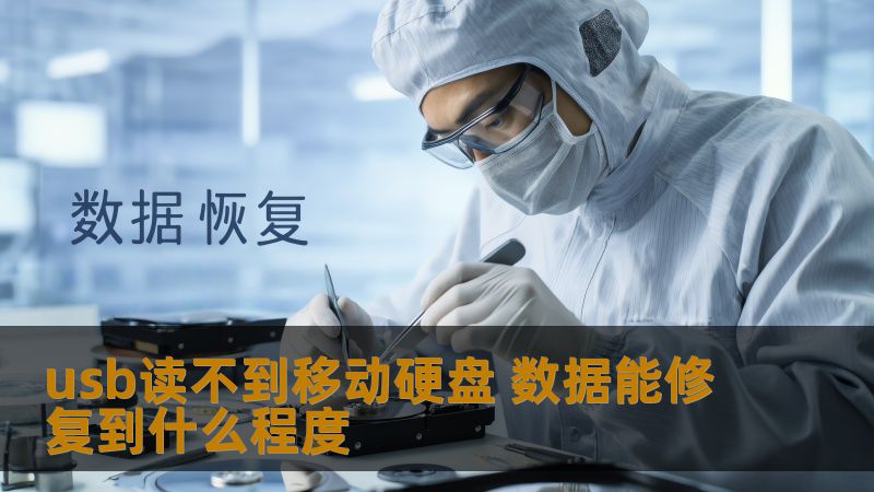 usb读不到移动硬盘 数据能修复到什么程度