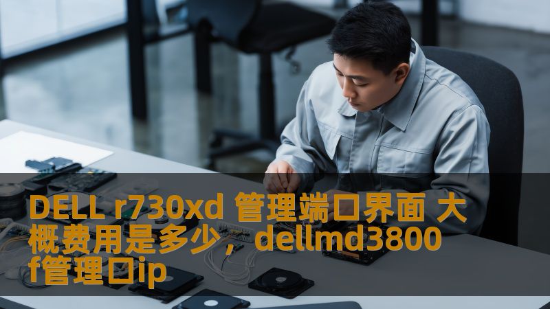 DELL r730xd 管理端口界面 大概费用是多少，dellmd3800f管理口ip