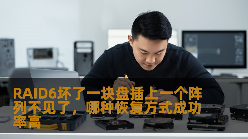 RAID6坏了一块盘插上一个阵列不见了，了解哪种恢复方式成功率高，掌握数据恢复技巧，保障数据安全。