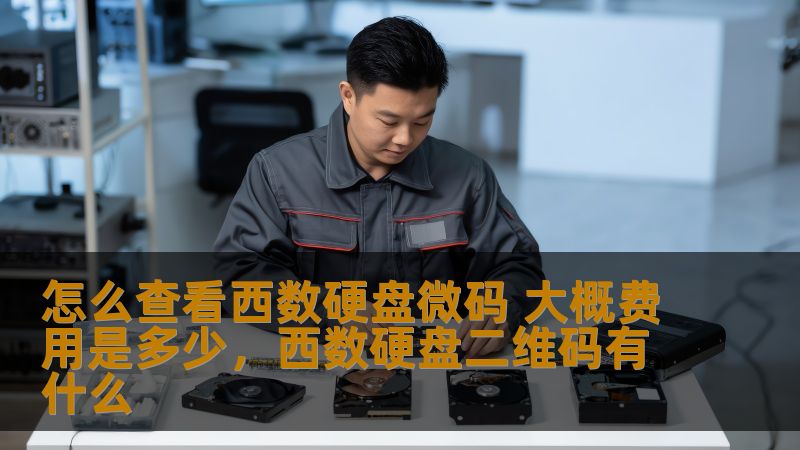 怎么查看西数硬盘微码 大概费用是多少,西数硬盘二维码有什么 怎么查看西数硬盘微码 大概费用是多少,西数硬盘二维码有什么