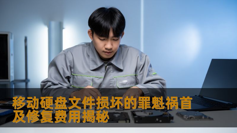 移动硬盘文件损坏的罪魁祸首及修复费用揭秘