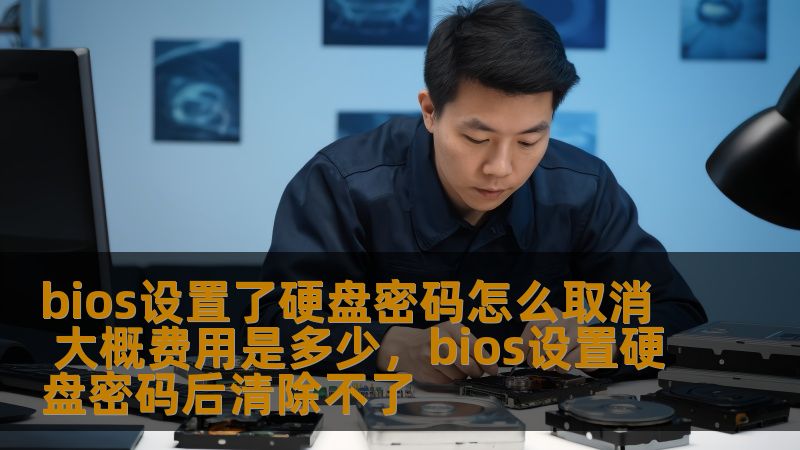 bios设置了硬盘密码怎么取消 大概费用是多少，bios设置硬盘密码后清除不了