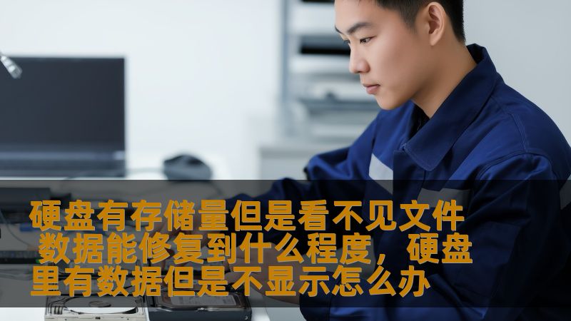 硬盘有存储量但是看不见文件 数据能修复到什么程度,硬盘里有数据但是不显示怎么办 硬盘有存储量但是看不见文件 数据能修复到什么程度,硬盘里有数据但是不显示怎么办