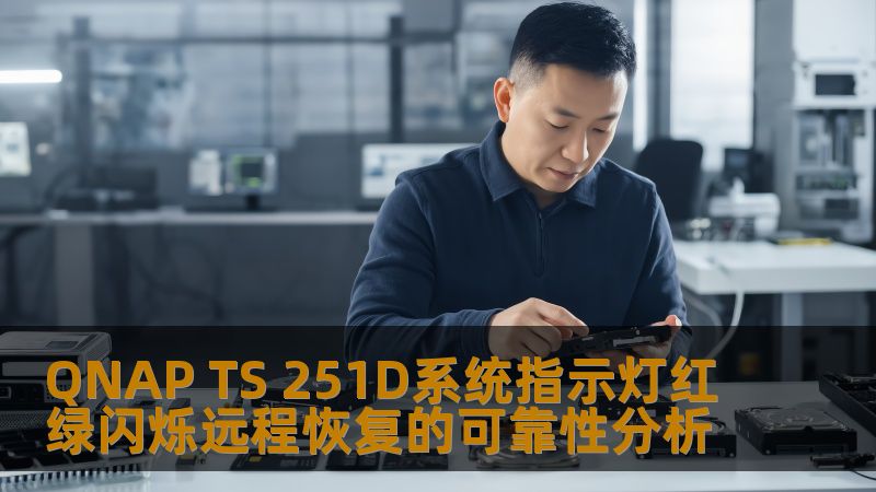 QNAP TS 251D系统指示灯红绿闪烁远程恢复的可靠性分析