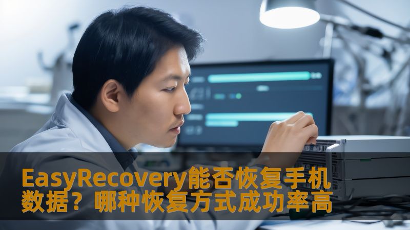 EasyRecovery能否恢复手机数据？哪种恢复方式成功率高