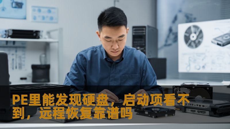 PE里能发现硬盘,启动项看不到,远程恢复靠谱吗 PE里能发现硬盘,启动项看不到,远程恢复靠谱吗