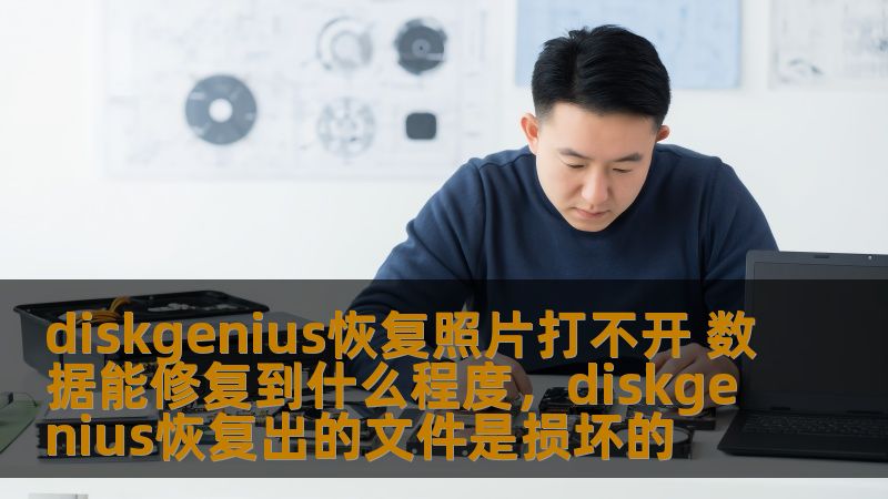 diskgenius恢复照片打不开 数据能修复到什么程度，diskgenius恢复出的文件是损坏的