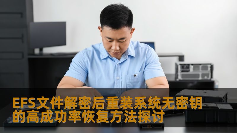 EFS文件解密后重装系统无密钥的高成功率恢复方法探讨 EFS文件解密后重装系统无密钥的高成功率恢复方法探讨