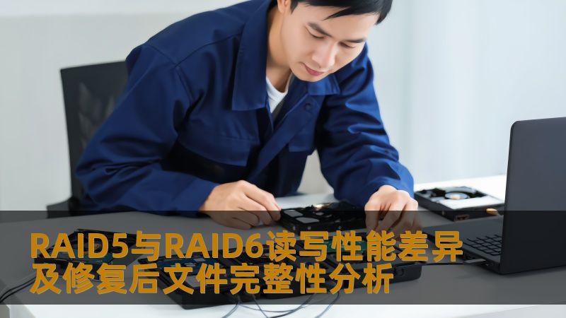 RAID5与RAID6读写性能差异及修复后文件完整性分析 RAID5与RAID6读写性能差异及修复后文件完整性分析