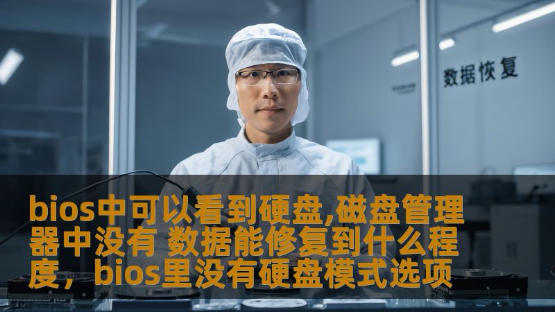 bios中可以看到硬盘,磁盘管理器中没有 数据能修复到什么程度，bios里没有硬盘模式选项