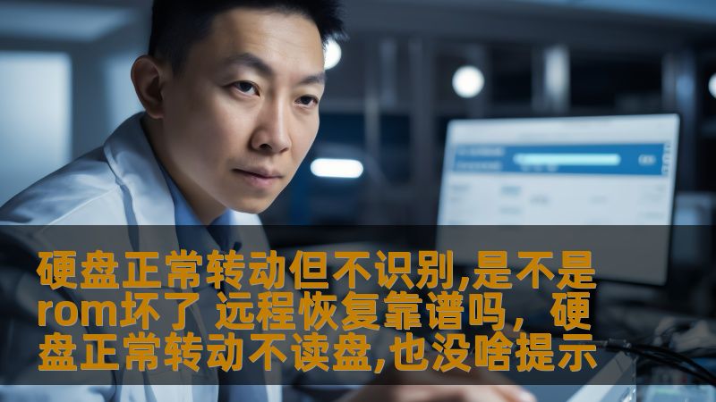 硬盘正常转动但不识别,是不是rom坏了 远程恢复靠谱吗,硬盘正常转动不读盘,也没啥提示 硬盘正常转动但不识别,是不是rom坏了 远程恢复靠谱吗,硬盘正常转动不读盘,也没啥提示