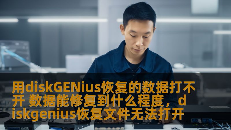 用diskGENius恢复的数据打不开 数据能修复到什么程度，diskgenius恢复文件无法打开