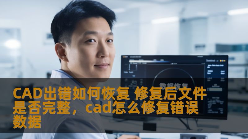 CAD出错如何恢复 修复后文件是否完整，cad怎么修复错误数据
