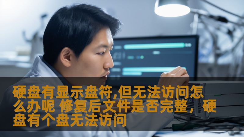 硬盘有显示盘符,但无法访问怎么办呢 修复后文件是否完整，硬盘有个盘无法访问