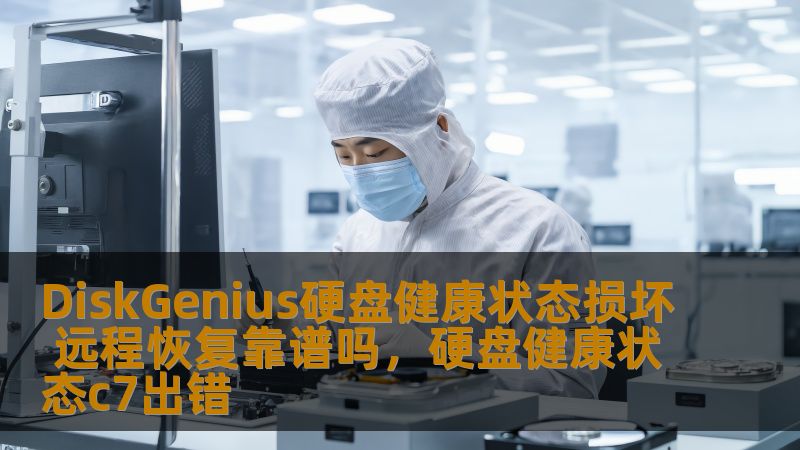 DiskGenius硬盘健康状态损坏 远程恢复靠谱吗，硬盘健康状态c7出错