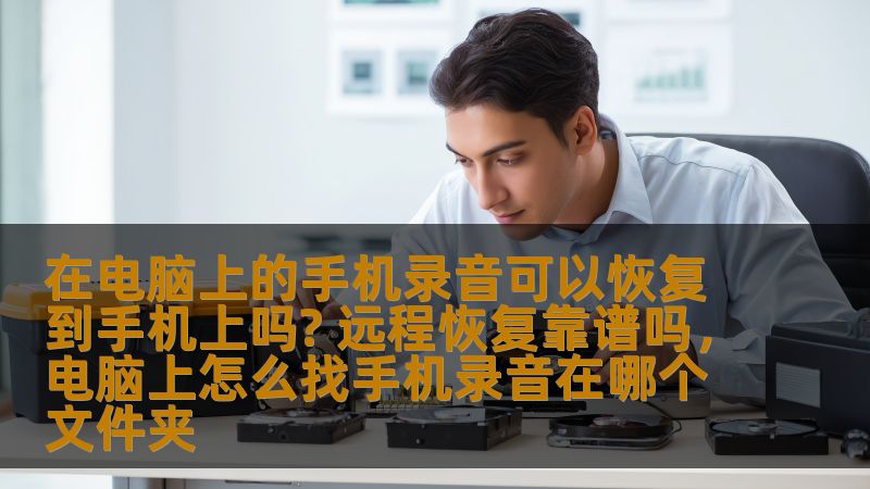 本文深入探讨了如何将电脑上的手机录音恢复到手机上，尤其是在远程恢复操作是否靠谱的问题，提供了实用的建议和技术支持。