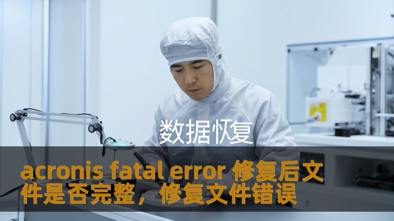 Acronis备份恢复软件出现FatalError问题后，很多用户关心修复后的文件完整性。本文将深入探讨如何确保修复后的文件完整无损，让您的数据恢复过程更加顺利。