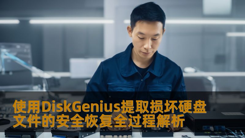 使用DiskGenius提取损坏硬盘文件的安全恢复全过程解析