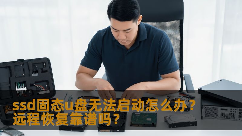 ssd固态u盘无法启动怎么办？远程恢复靠谱吗？
