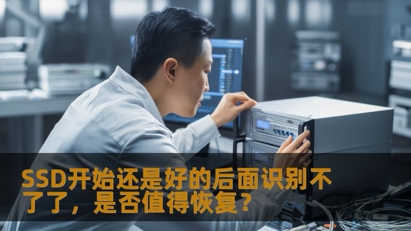 SSD开始还是好的后面识别不了了，是否值得恢复？