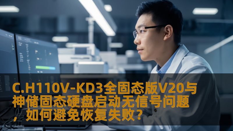 C.H110V-KD3全固态版V20与神储固态硬盘启动无信号问题，如何避免恢复失败？