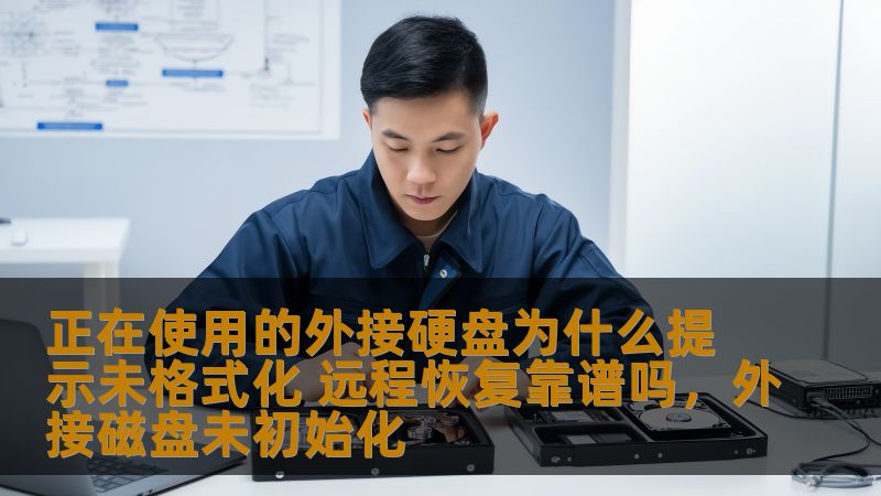 正在使用的外接硬盘为什么提示未格式化 远程恢复靠谱吗,外接磁盘未初始化 正在使用的外接硬盘为什么提示未格式化 远程恢复靠谱吗,外接磁盘未初始化