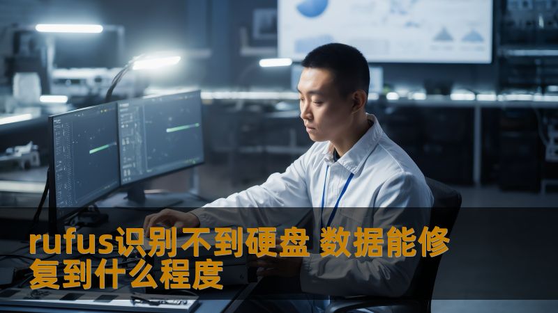 rufus识别不到硬盘 数据能修复到什么程度