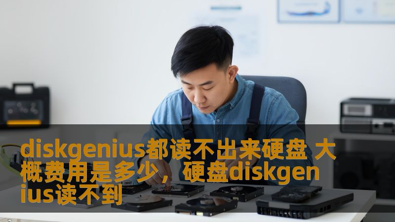 diskgenius都读不出来硬盘 大概费用是多少，硬盘diskgenius读不到                    硬盘无法被DiskGenius读取，怎么办？本篇文章将带你了解硬盘数据恢复的常见问题以及使用DiskGenius恢复数据的方式，分析相关费用，让你在遇到数据丢失问题时可以心中有数，避免不必要的开支。    硬盘恢复，DiskGenius，数据恢复，硬盘无法读取，数据丢失，费用，