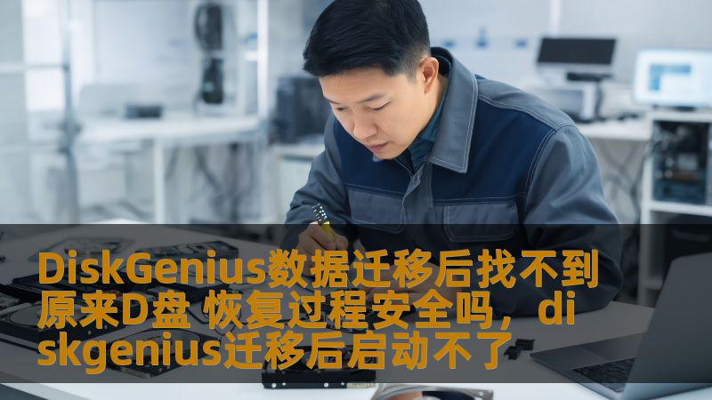 DiskGenius数据迁移后找不到原来D盘 恢复过程安全吗，diskgenius迁移后启动不了