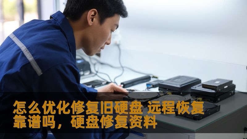 怎么优化修复旧硬盘 远程恢复靠谱吗，硬盘修复资料