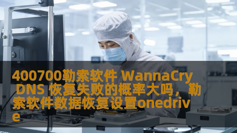 400700勒索软件 WannaCry DNS 恢复失败的概率大吗，勒索软件数据恢复设置onedrive