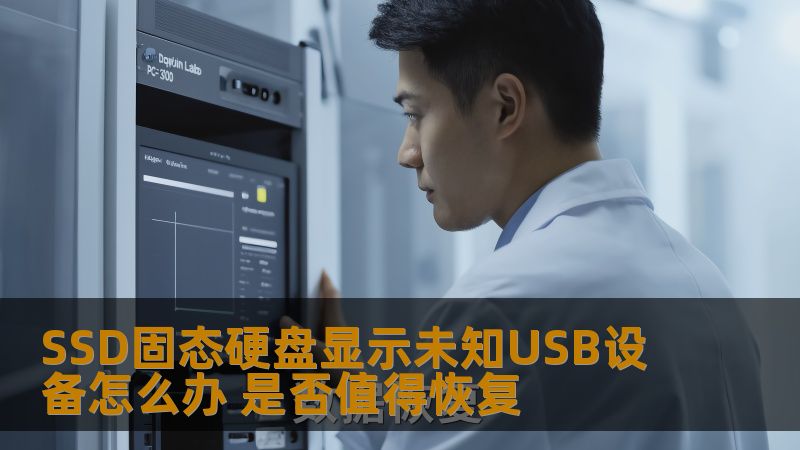 当SSD固态硬盘显示未知USB设备时，如何处理？本文深入探讨数据恢复的必要性与操作步骤，助您解决问题。