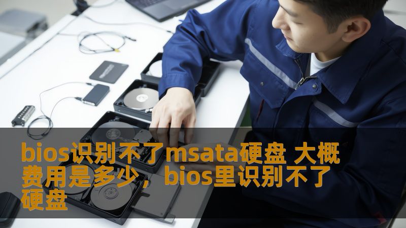 bios识别不了msata硬盘 大概费用是多少，bios里识别不了硬盘
