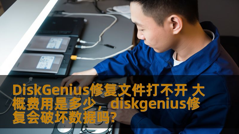 DiskGenius修复文件打不开 大概费用是多少，diskgenius修复会破坏数据吗?