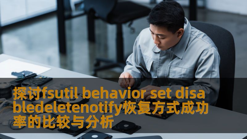 探讨fsutil behavior set disabledeletenotify恢复方式成功率的比较与分析，帮助用户更好地理解数据恢复过程。