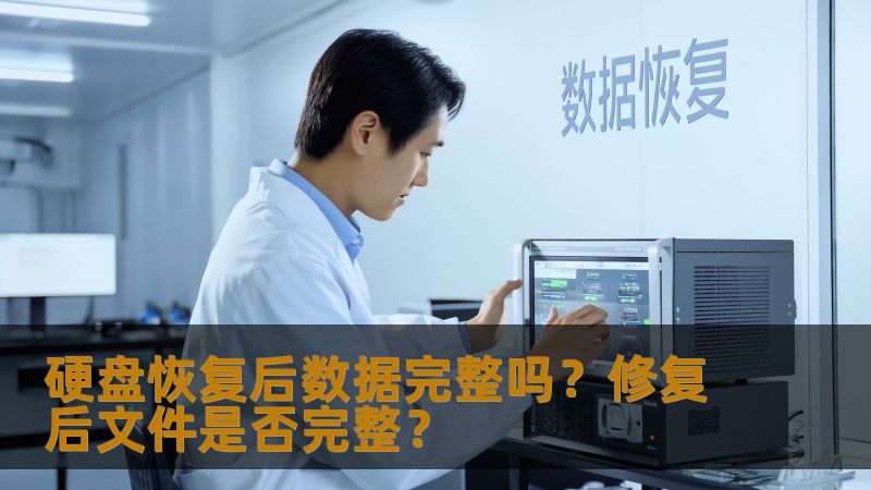 硬盘恢复后数据完整吗？修复后文件是否完整？