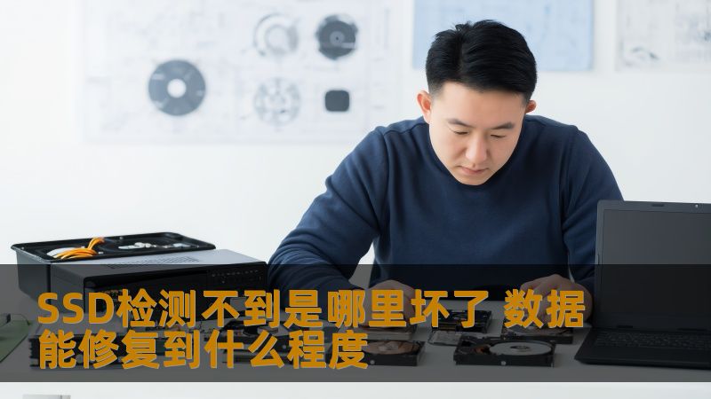 SSD检测不到是哪里坏了 数据能修复到什么程度