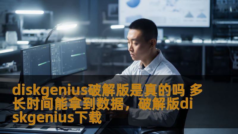 diskgenius破解版是真的吗 多长时间能拿到数据，破解版diskgenius下载