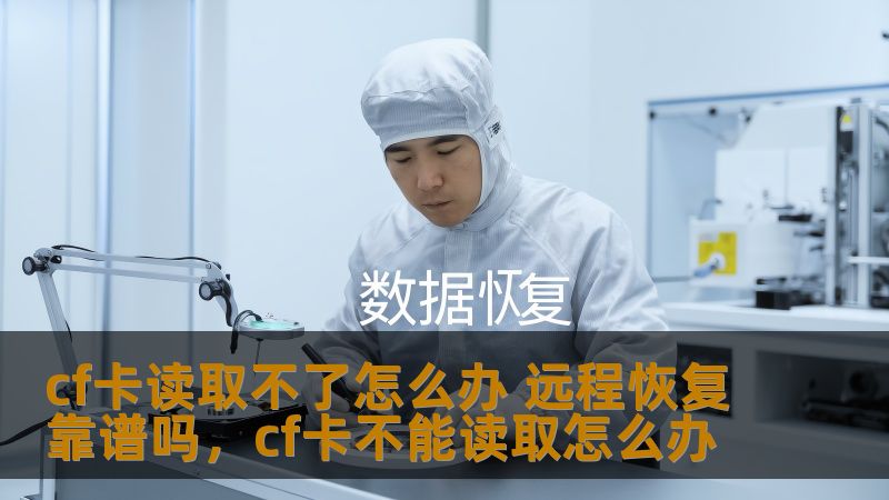 cf卡读取不了怎么办 远程恢复靠谱吗，cf卡不能读取怎么办