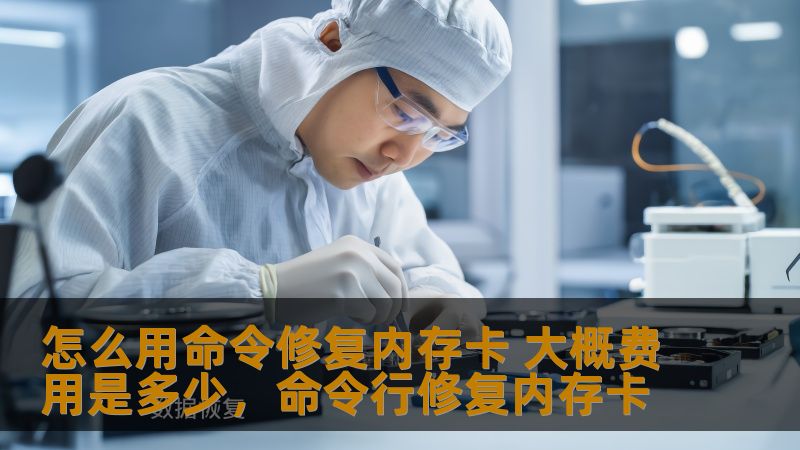 怎么用命令修复内存卡 大概费用是多少，命令行修复内存卡