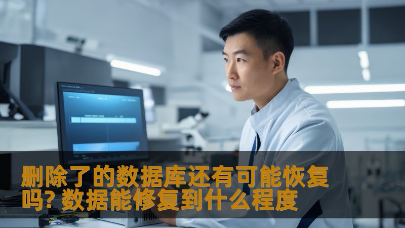 删除了的数据库还有可能恢复吗? 数据能修复到什么程度