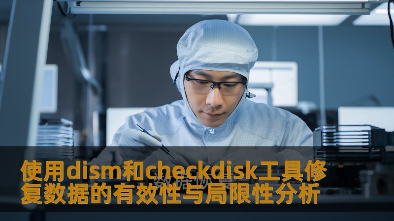 使用dism和checkdisk工具修复数据的有效性与局限性分析
