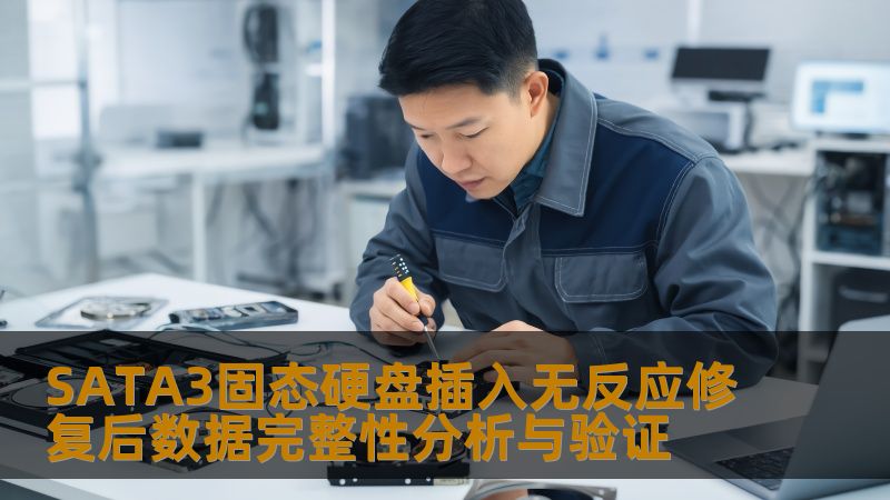 SATA3固态硬盘插入无反应修复后数据完整性分析与验证