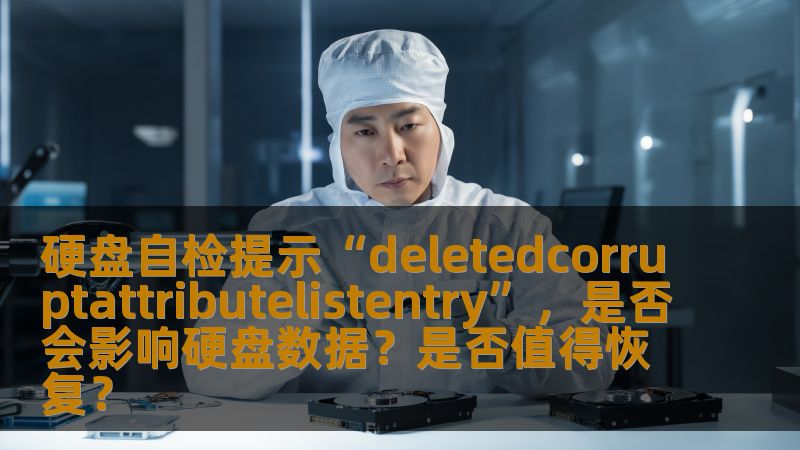 硬盘自检出现“deletedcorruptattributelistentry”提示时，许多人会感到慌张，不确定这个问题是否会影响数据安全，甚至是否值得进行恢复。本文将为您深入解析这一问题，并提供实用的建议和恢复方法，帮助您保护宝贵的数据。